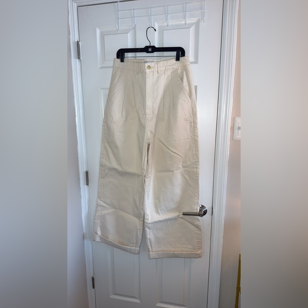 Women’s wide leg triarchy denim